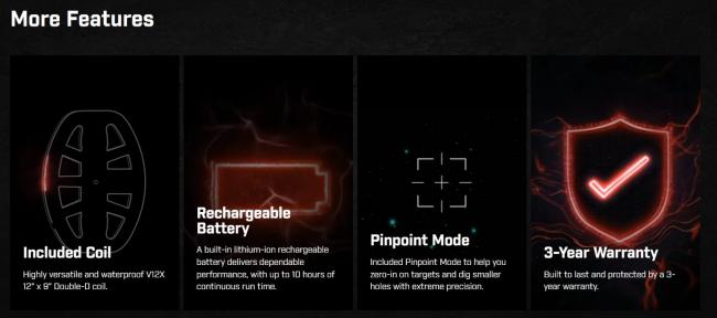 Vanquish 560 more features